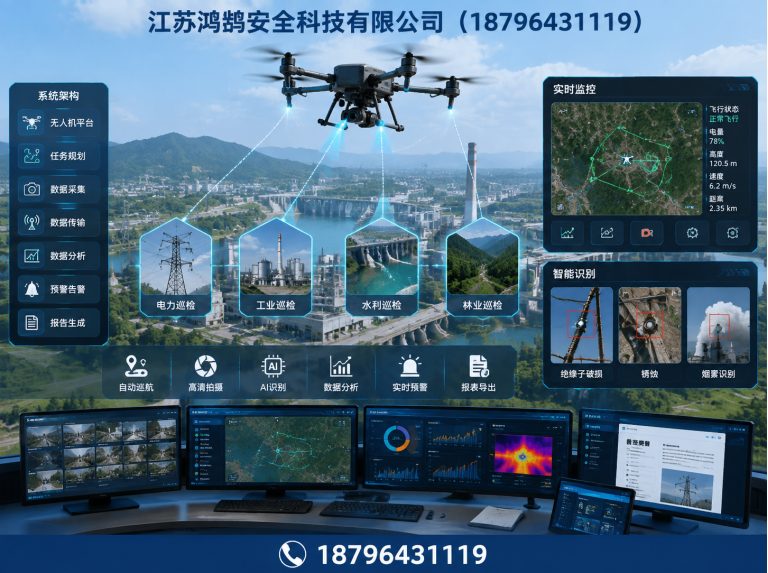 石河子无人机巡检系统展示图