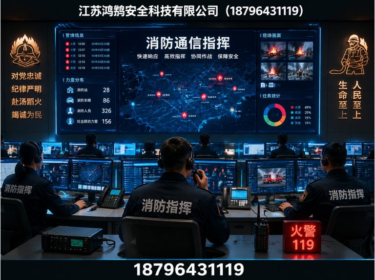 石河子智慧消防系统展示图